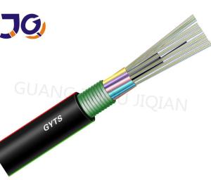 China 48 Cores Armoured GYTS Underground Fiber Cable With Out PE Jacker wholesale