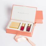 Luxury cosmetic packaging boxes custom logo skin care essential oil perfume