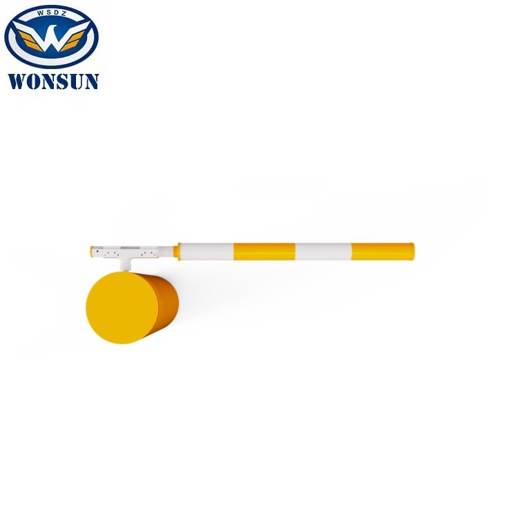 AC Servo Non-Spring Barrier Gate 0.2sec-3sec Speed Round Design for Expressway Bus Station and Airport