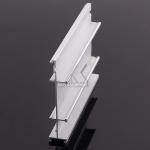 Asian Market Natural Silver OEM Aluminum Frame For Sliding Windows