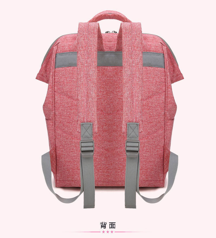 Hot Sale Large Capacity Diaper Baby Bag Multi-Functional Mommy Backpack With Stroller Strap For Mom&Dad