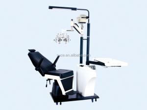 China Ophthalmic refraction chair unit, optometry table and chair leather seats wholesale