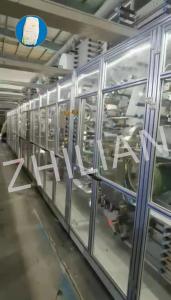 China T Type Baby Diaper Production Line 500 pcs / min wholesale
