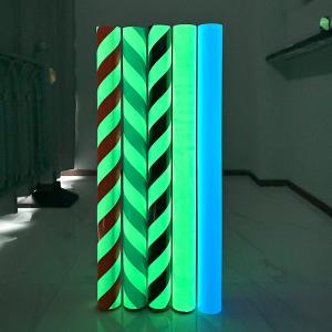 China 2-12h Waterproof Self Adhesive Photoluminescent Sheeting 1.22*45.72m For Safety Sign wholesale