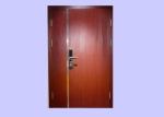 60 Minute 40/45mm Right Hand Red Mother And Son Veneered Wood Doors With Steel