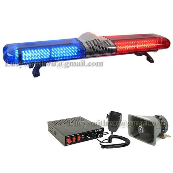 LED warning lightbar/ bar light blixtljus lysbjelke，lightbar barra lightbar with speaker Barra de Luces para PatruST2000