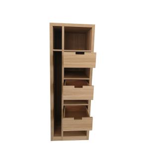 China Customizable Wooden Simple Hotel Room Wardrobe Shelving & Storage Closet Cabinet on sale