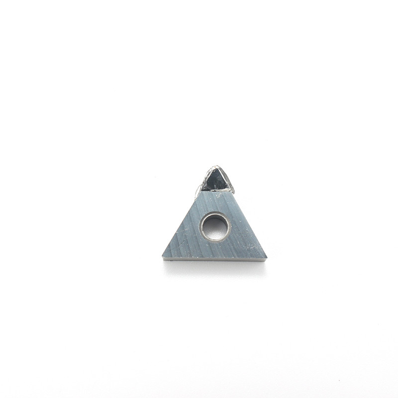 TNGA160404 PCD Al2O3 Coated PCD CBN Insert For Triangle Shape And Customized Needs