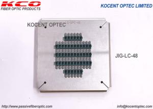 China SS316 Optical Polishing Fixture Jig 48 Positions Patch Cord LC PC wholesale