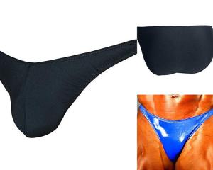 China Elastic Closure Mens Bodybuilding Posing Suits 85% Nylon 15 % Lycra Material wholesale