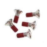 Nylock Stainless Steel Screws , Stainless Steel Self Drilling Screws Oval Head