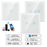 120VAC 2 Gang 1 Way Smart Switch 15A Smart Light Switch Zigbee UK
