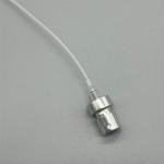 Aluminium Plastic Silver Color Perfume Pump With Cap Chic Dispenser For Perfumes