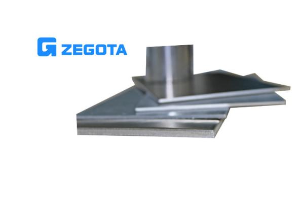 Non Magnetic Nickel Clad Stainless Steel Sheet , Nickel Clad Stainless Steel
