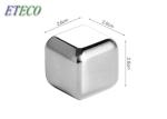 Wine Drinking Silver Stainless Steel Ice Cubes Dishwasher Safe Unbreakable
