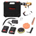 Red Black 43N.M Brushless Cordless Impact Drill 25+1 Gear Complete Cordless Tool