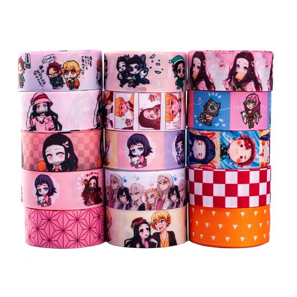 Wholesale High Quality 4cm printed polyester grosgrain ribbon