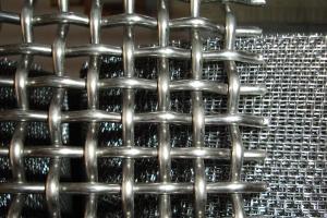 China Square Hole Stainless Steel Woven Wire Mesh Cloth 500 Micron 50%-80% Filter Rating wholesale