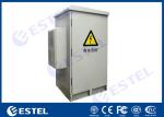 Heat Exchanger Outdoor Telecom Cabinet 9" Rack For Wireless Communication Base