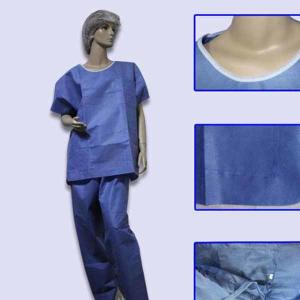 China SMS PP 115*137cm 21 G/M2 Disposable Patient Gowns wholesale