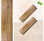 PVC SPC Flooring Wood Look Vinyl Plank 8mm Hybrid Flooring With Limestone