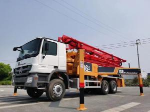 China 36M Putzmeister Used Concrete Pump Truck for Sale Concrete Boom wholesale