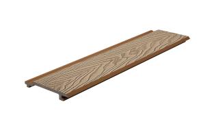 China Recycled 148 X 21mm 3D Wall Cladding Natural Wood Grain Wpc Wall Panels wholesale