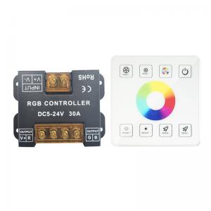 China Single Color LED Dimming Controller , 30A High Power RGB Control Panel on sale