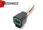 PB625-06027 Automotive Electrical Headlight Female 6 Pin Wire Harness For