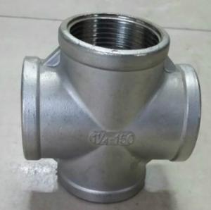 China DN15 5 Way Cross Hot Galvanized Malleable Iron Pipe Fitting wholesale