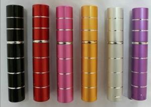 China Colorful 20mm Aluminum Fragrance Sprayer Pump / Perfume Bottle Atomizer AM-CGB wholesale