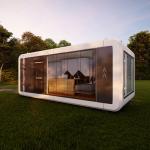 Steel Frame Apple Cabin House Customized Apple Office Pod For Modern Living