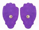 Palm snap adhesive tens electrode pads for tens massage