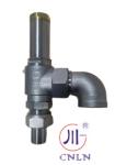 Cryogenic Full Open Safety PTFE Valve With Elbow Connector Liquid Industrial gas