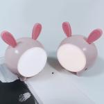 3D Molong Rabbit Baby Night Light Toy in Battery Operated PVC Material for Party