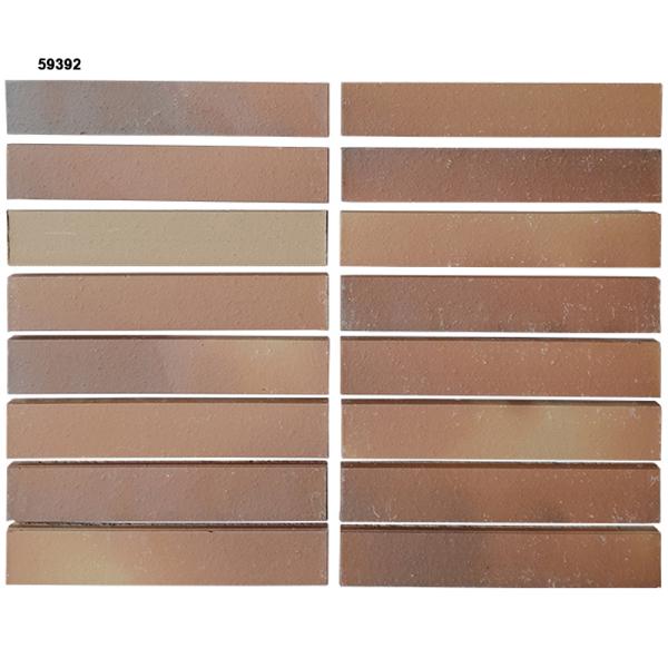 Decorative Building Material Facing Brick Clay Splitting Bricks Clinker Tiles for House Facades