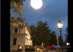 Weather Proof Mattress Shape Artemis Film Lighting Balloon