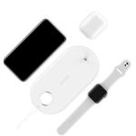 3 In 1 Fireproof ABS PC 10W Car Wireless Charging Pad