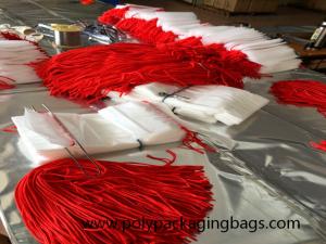 China Matte CPE Vinyl Small Drawstring Pouch Bags Women