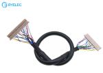 Df14 To Df14 Coaxia Laptop Lvds Cable 20p To 20 Pin Hirose For Remote Controlled