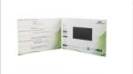 White Color Hard Cover Lcd Video Brochure Print Marketing And Digital Marketing