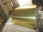 Blue / Golden hydrophilic aluminium Fin Stock with thickness 0.2MM Various Width