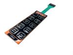 Key Pad Instrument Tactile Dome Switch With 2.54MM Pitch Female Connector