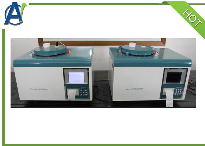 Calorific Heat Value Test Equipment by Oxygen Bomb Calorimeter For Coal and Oils