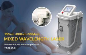 China The Most Popular Three wavelengths 755nm/ 808nm/ 1064nm diode laser hair removal system wholesale