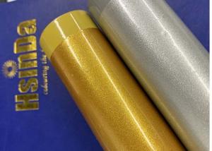 China Hsinda Bonding Silver Gold High Gloss Powder Coat Paint For Metal Furniture wholesale
