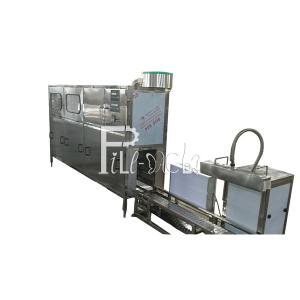 China Hot Alkaline Water Rinsing 120 BPH Gallon Filling Line wholesale