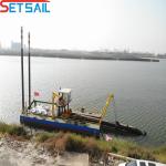 8 Inch Cutter Suction Sand Dredger Total Height 1.48m Discharge Distance 800m