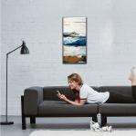 Abstract Style Home Decor Colorful Textured Artwork Modern Abstract Wall Hanging