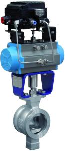 China DN1200 Segment Ball Control Valve For Low Maintenance Requirements wholesale